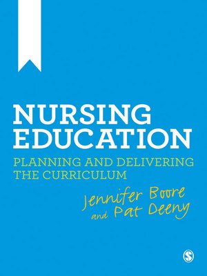 cover image of Nursing Education